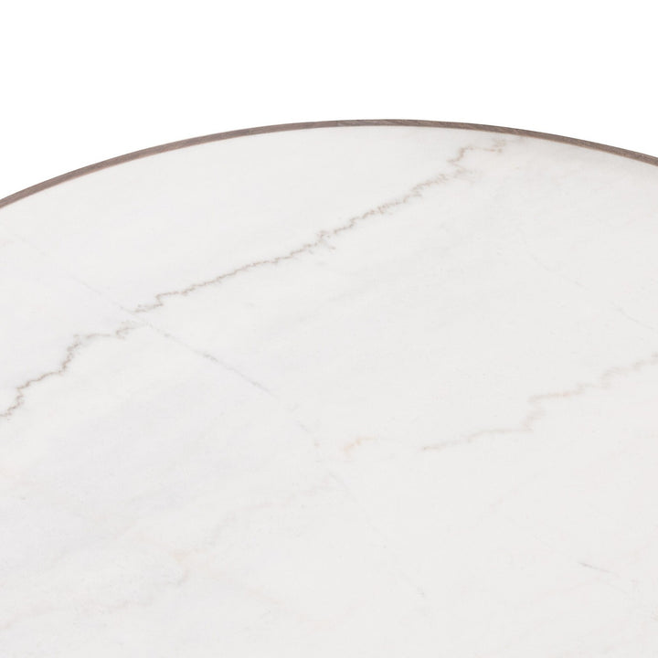 Skylar Large Coffee Table - White Marble