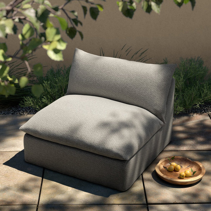 Cole Outdoor Swivel Chair - Faye Ash