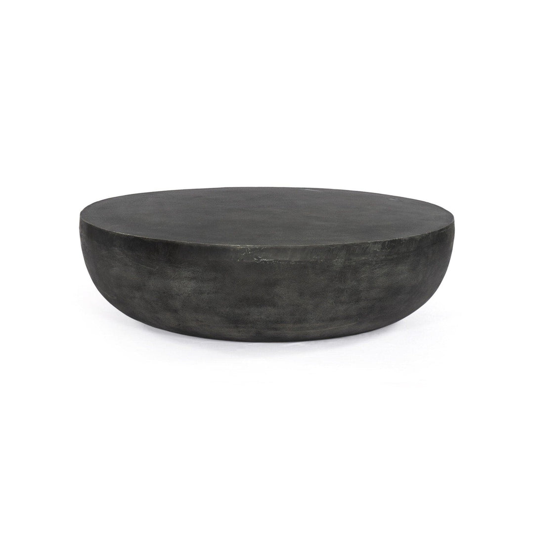 Thyme Outdoor Round Coffee Table - Aged Grey