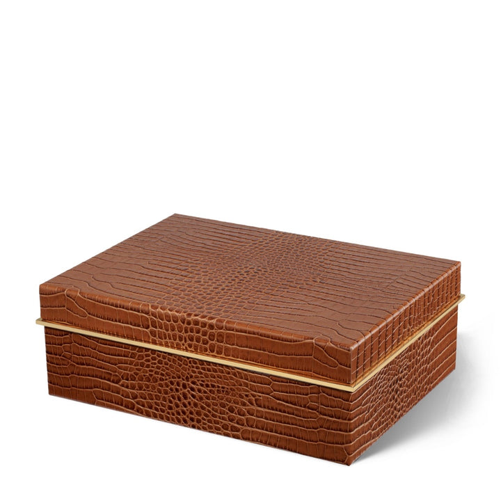 Classic Croc Leather Large Box