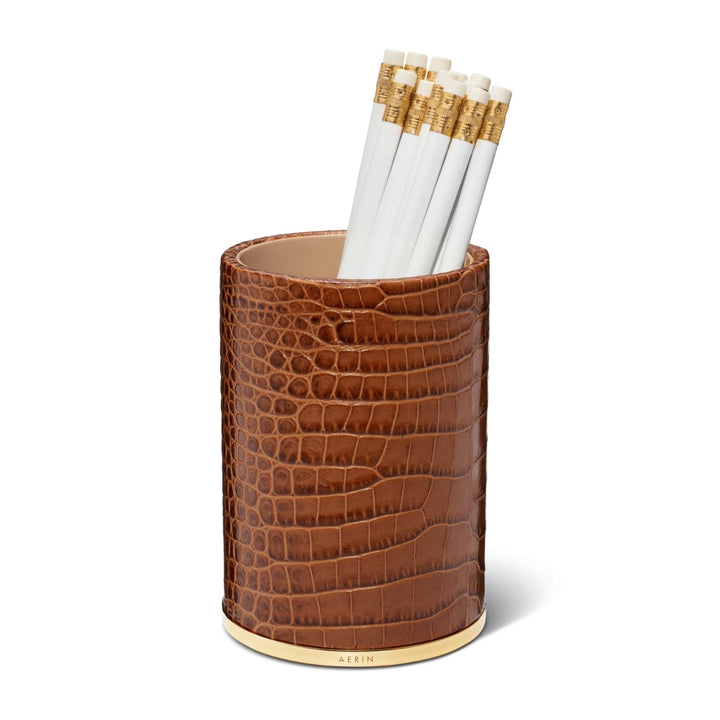 Classic Croc Leather Pencil Cup - image 3