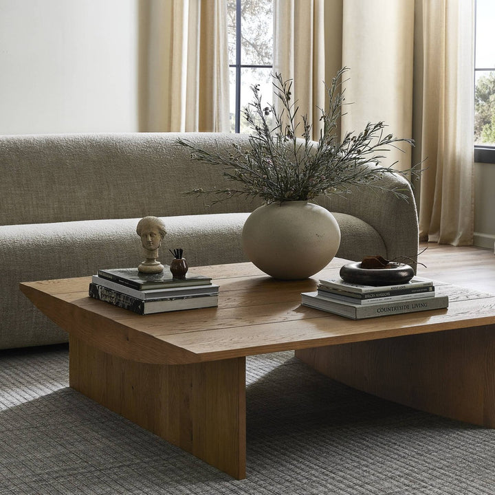 Parker Square Coffee Table - Dusted Oak