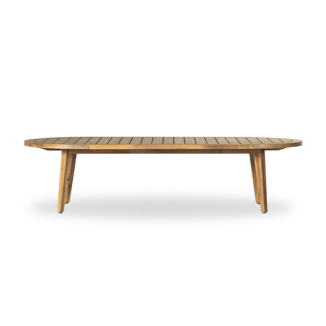 Blair Outdoor Oval Coffee Table-Large