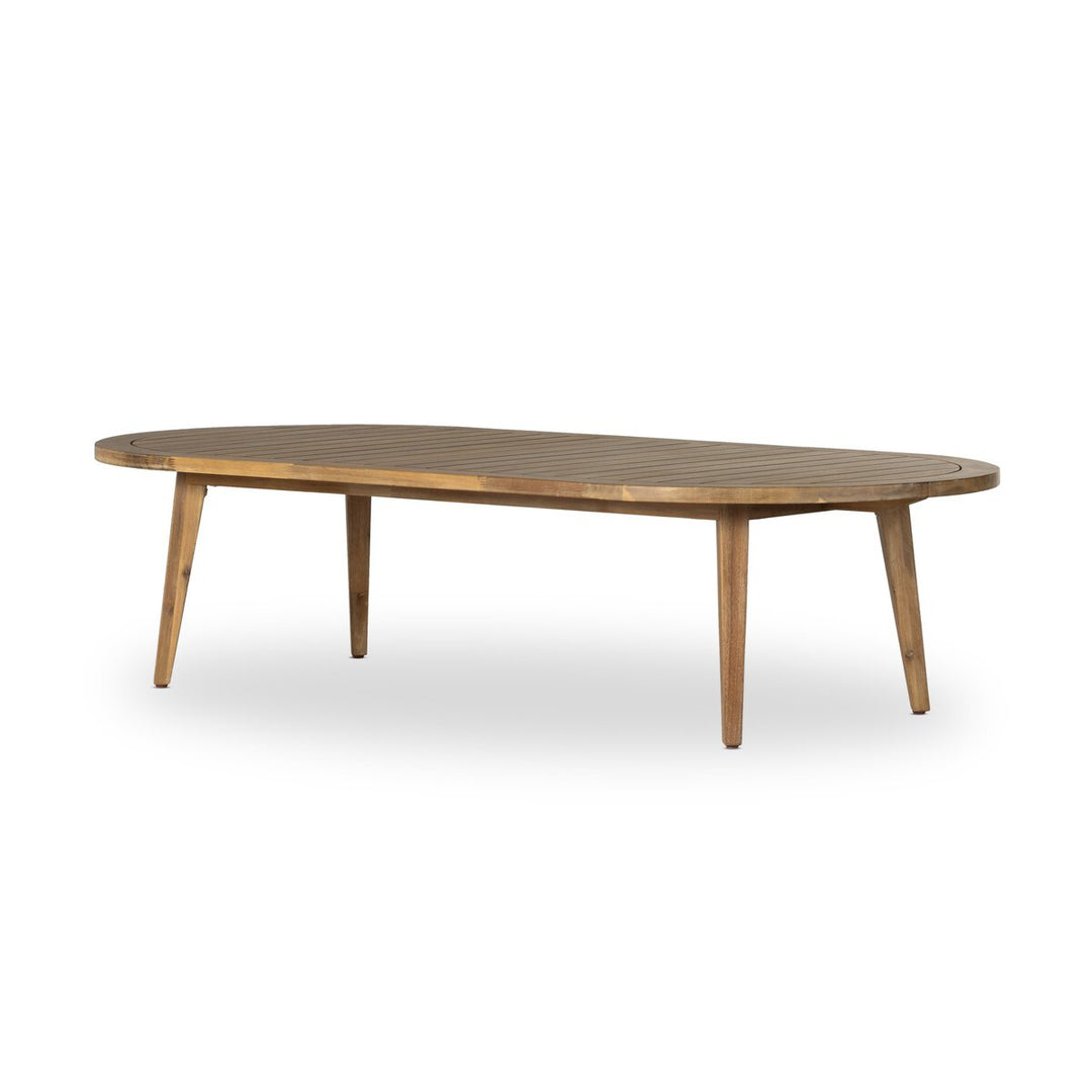 Blair Outdoor Oval Coffee Table-Large