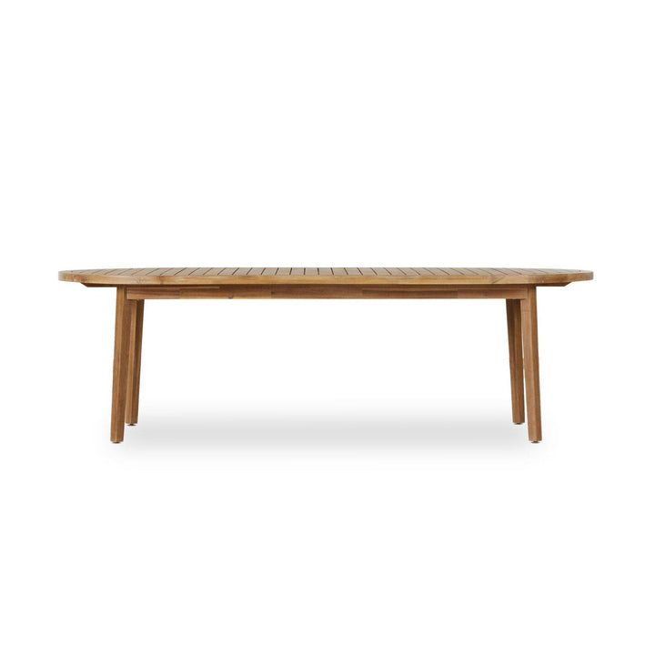 Anaya Outdoor Dining Table-98" - Natural Acacia