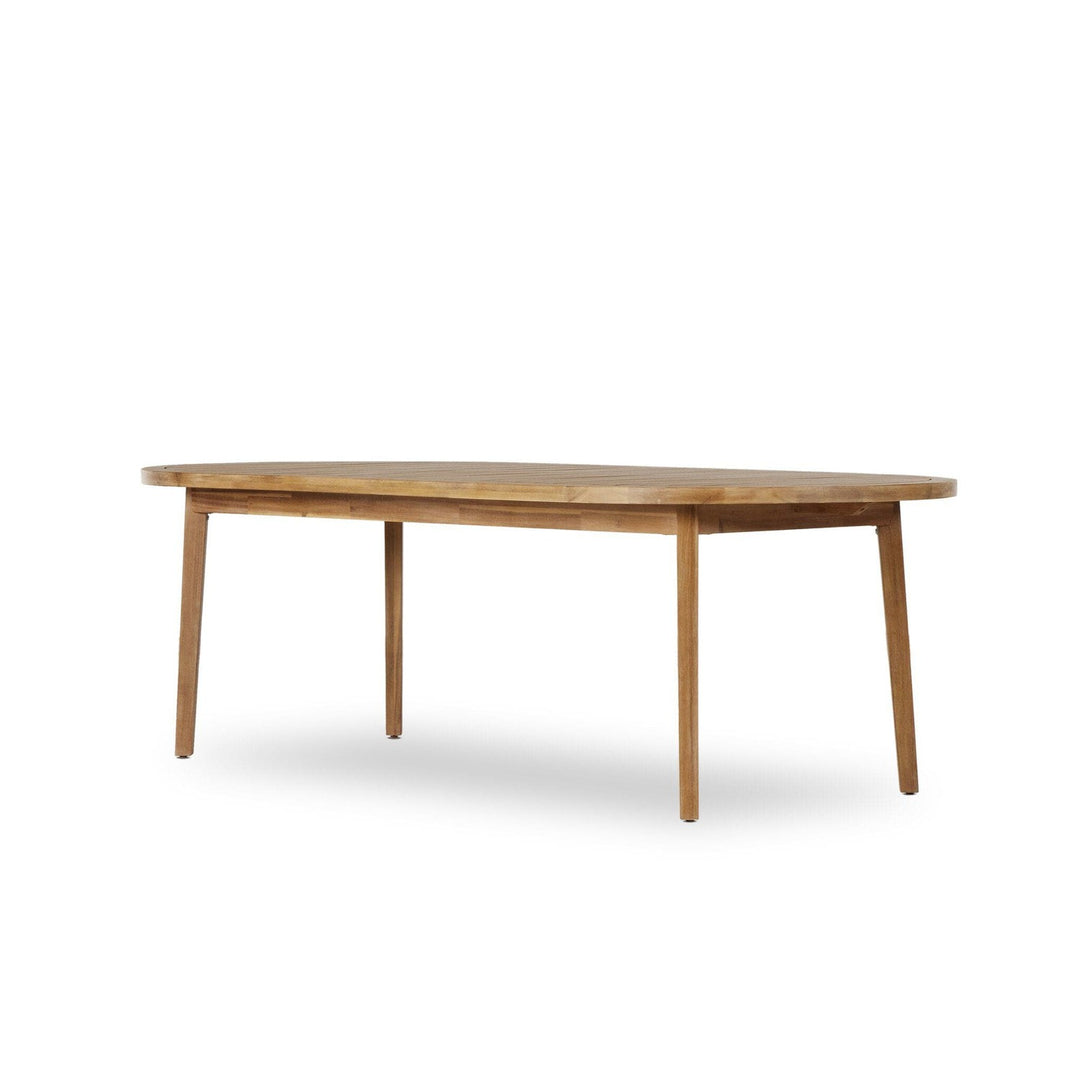 Anaya Outdoor Dining Table-98" - Natural Acacia