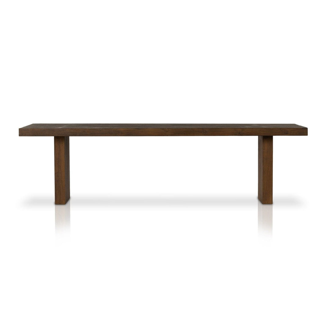 Elwood Outdoor Dining Table - Stained Heritage Brown-FSC