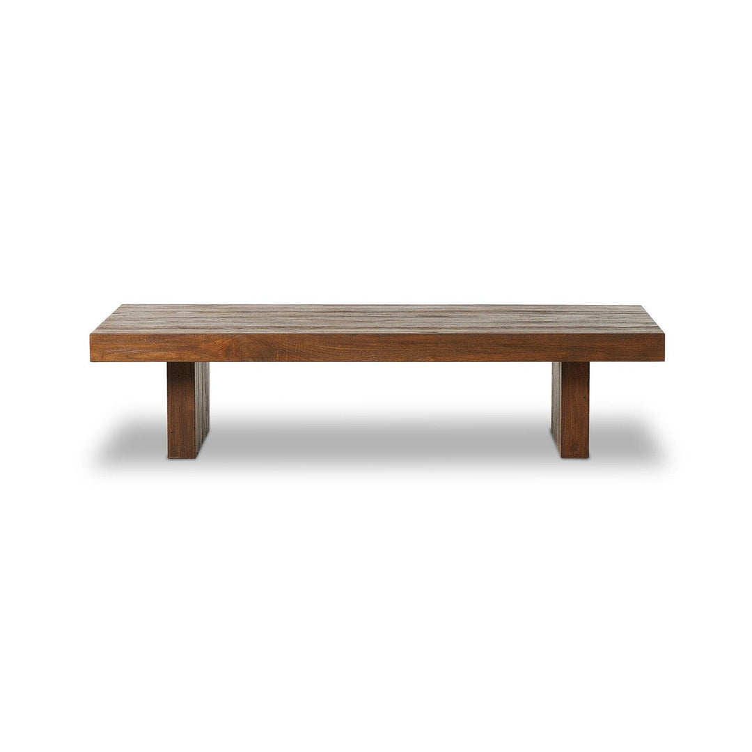 Elwood Outdoor Coffee Table - Stained Heritage Brown-FSC