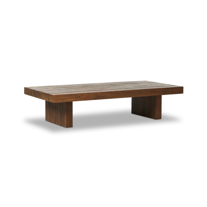 Elwood Outdoor Coffee Table - Stained Heritage Brown-FSC