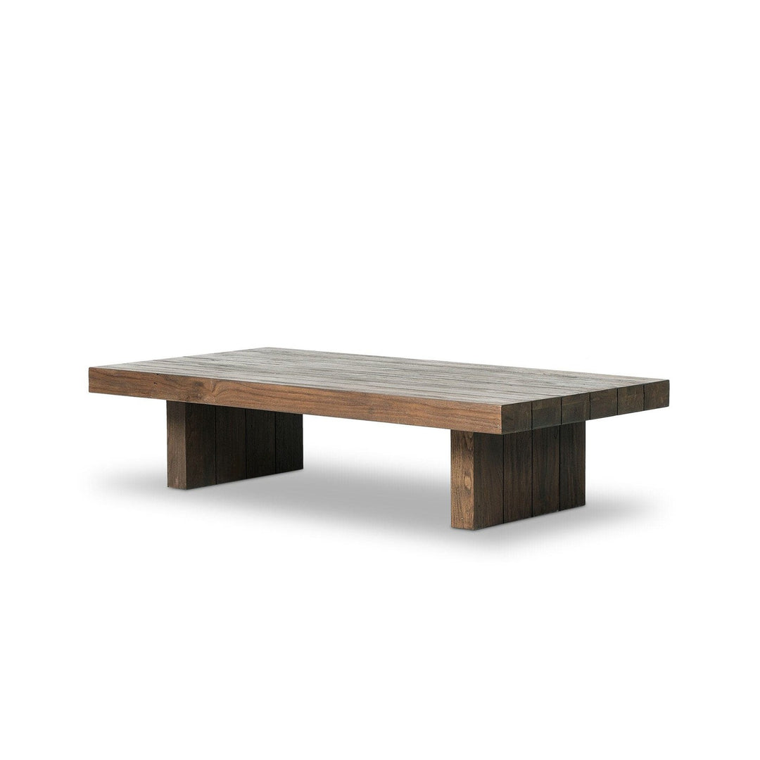 Elwood Outdoor Coffee Table - Stained Heritage Brown-FSC