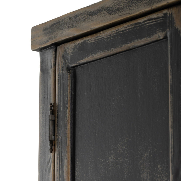 Hawkins Cabinet - Worn Black