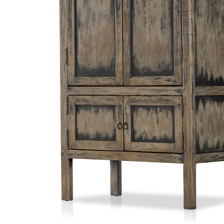 Hawkins Cabinet - Worn Black