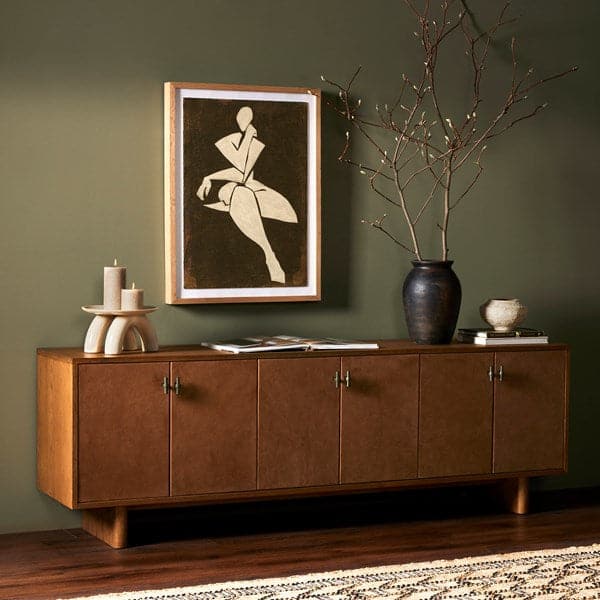 Posada Media Console - Amber Oak-Four Hands-FH-232363-002-Console Tables-2-France and Son