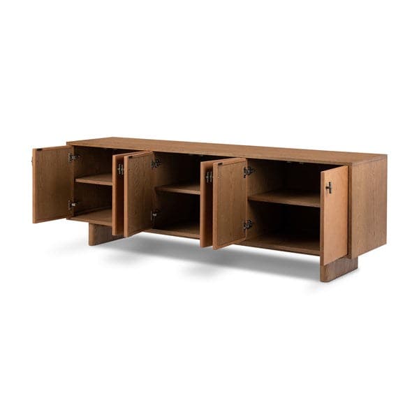 Posada Media Console - Amber Oak-Four Hands-FH-232363-002-Console Tables-5-France and Son