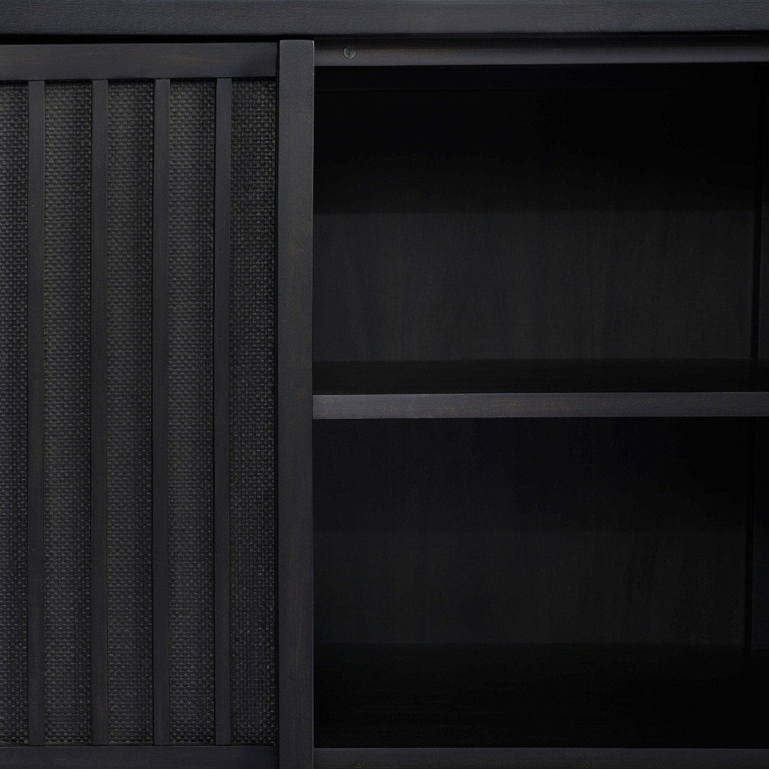 Nolan Media Console - Black Mahogany