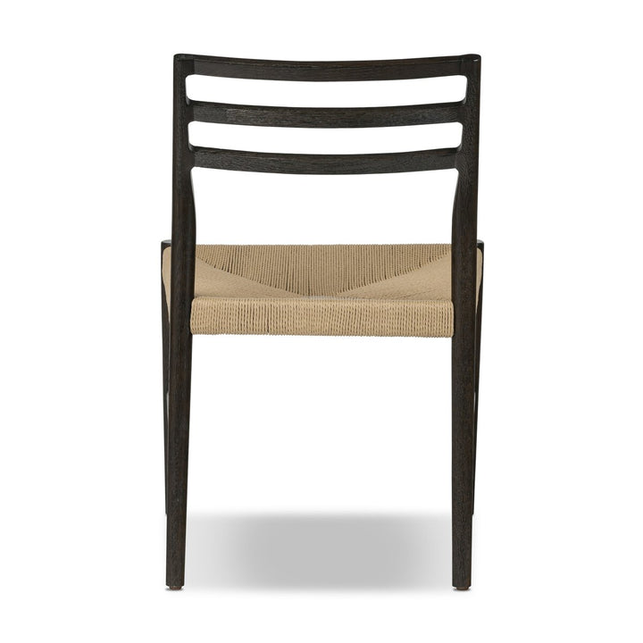 Fairfield Woven Dining Chair - Light Carbon