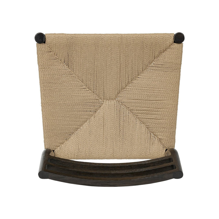 Fairfield Woven Dining Chair - Light Carbon