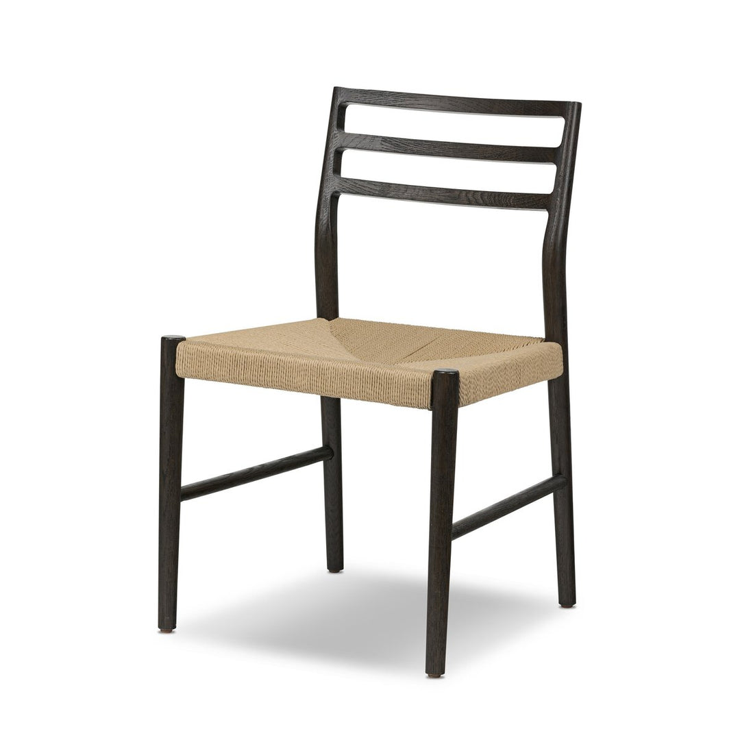 Fairfield Woven Dining Chair - Light Carbon