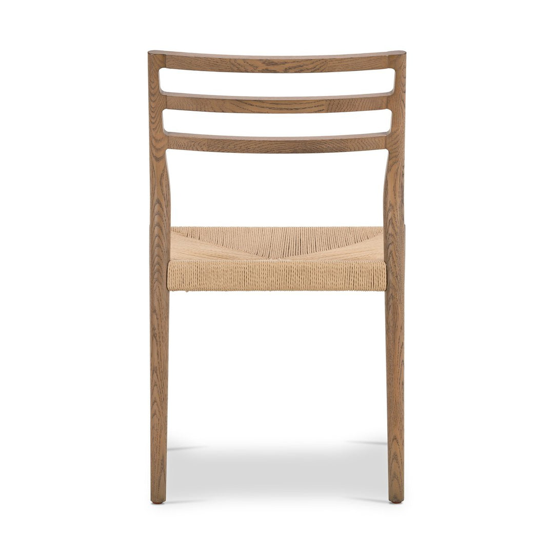 Fairfield Woven Dining Chair - Smoked Oak