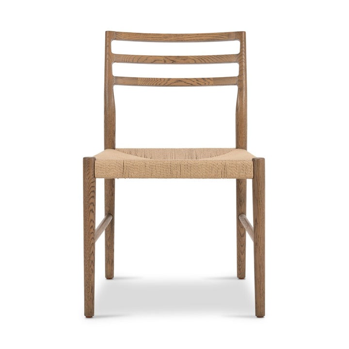 Fairfield Woven Dining Chair - Smoked Oak