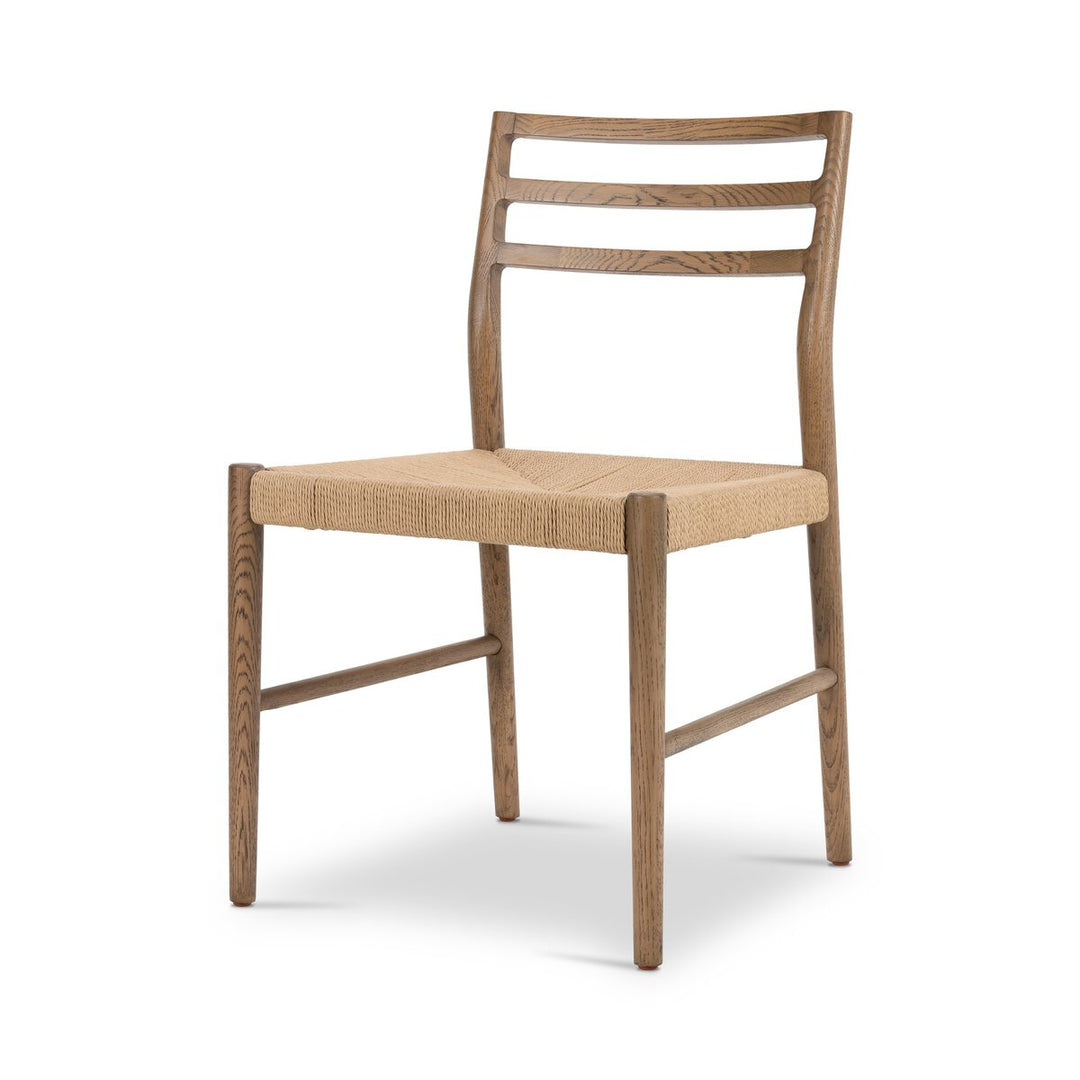 Fairfield Woven Dining Chair - Smoked Oak