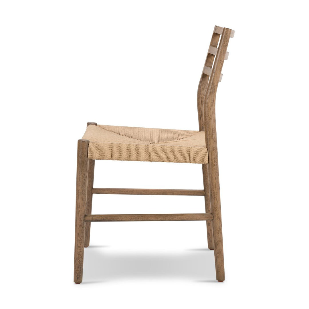 Fairfield Woven Dining Chair - Smoked Oak