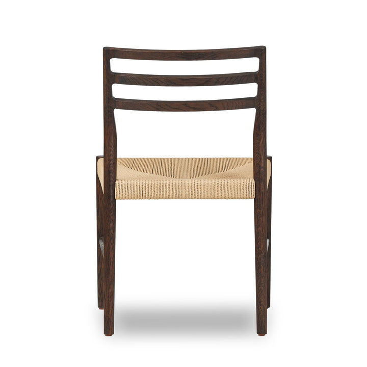 Fairfield Woven Dining Chair - Light Carbon Brown