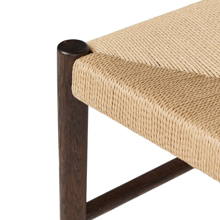 Fairfield Woven Dining Chair - Light Carbon