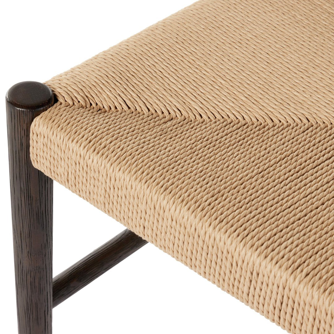 Fairfield Woven Dining Chair - Light Carbon Brown