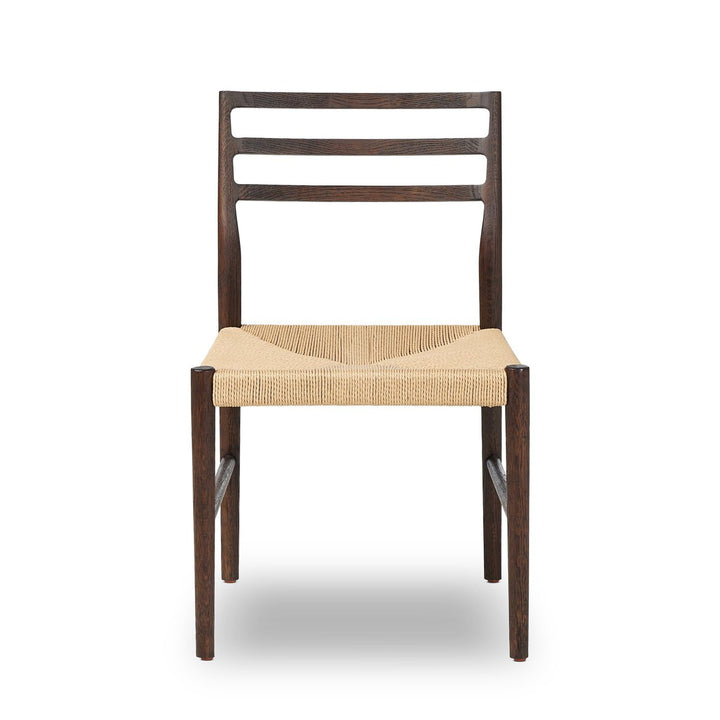 Fairfield Woven Dining Chair - Light Carbon Brown