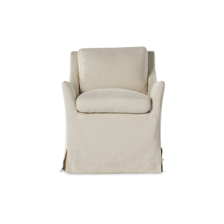 Colette Slipcover Dining Chair - Brussels Natural