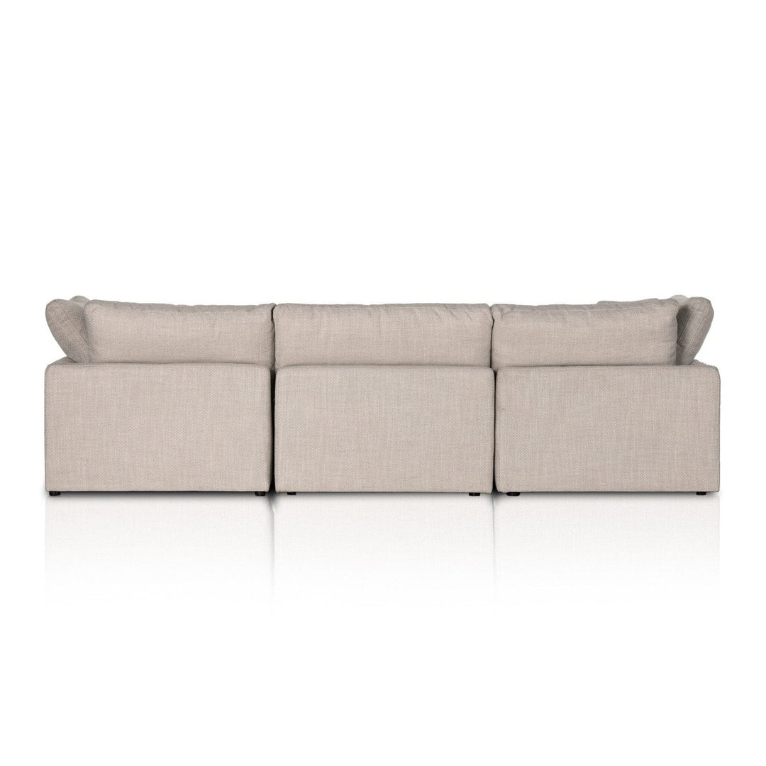 Sadie 3-Piece Sectional - Gibson Wheat - Without Ottoman