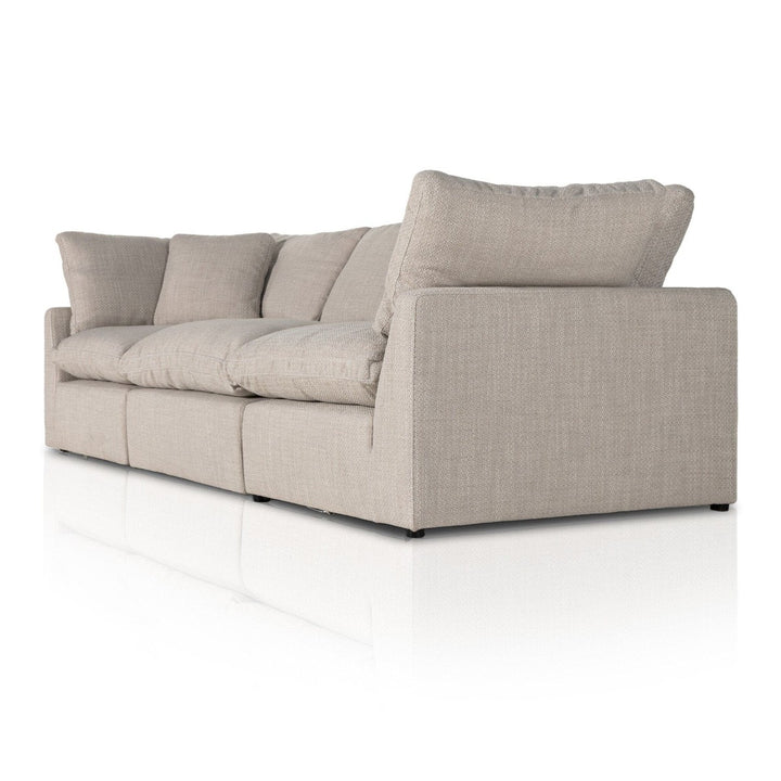 Sadie 3-Piece Sectional - Gibson Wheat - Without Ottoman