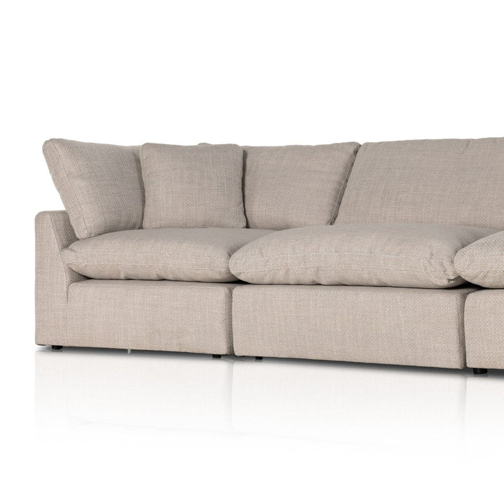 Sadie 3-Piece Sectional - Gibson Wheat - Without Ottoman