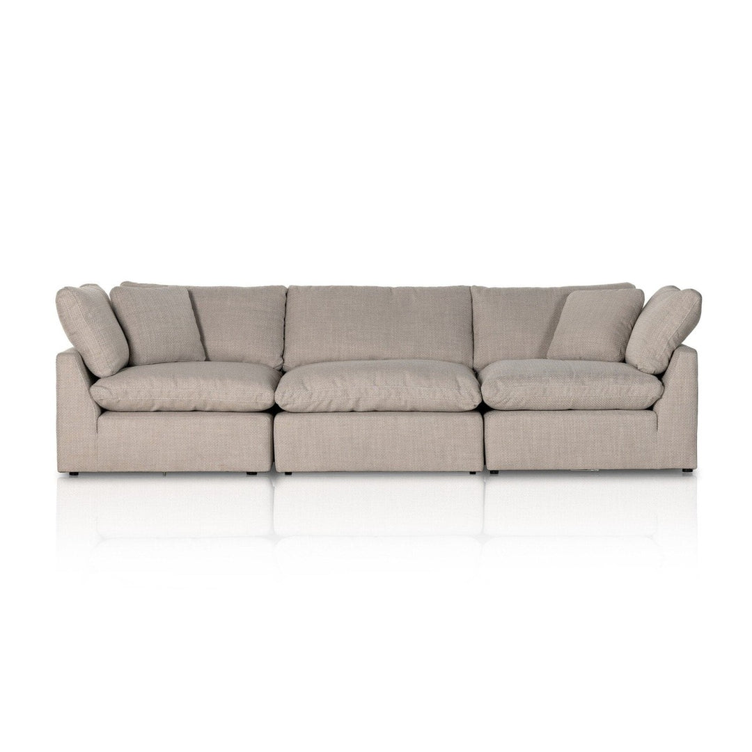 Sadie 3-Piece Sectional - Gibson Wheat - Without Ottoman