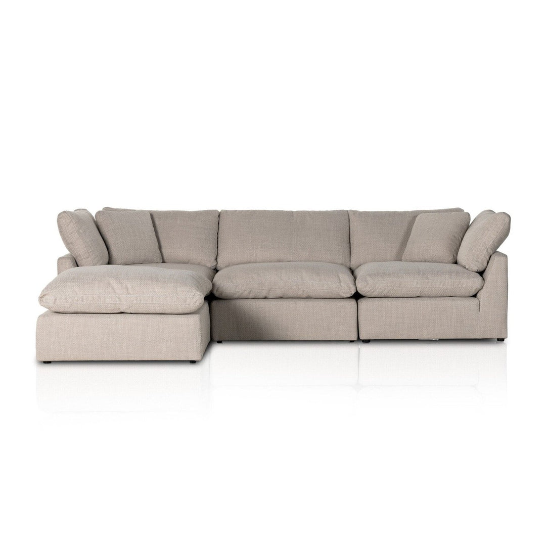 Sadie 3-Piece Sectional - Gibson Wheat - W/ Ottoman