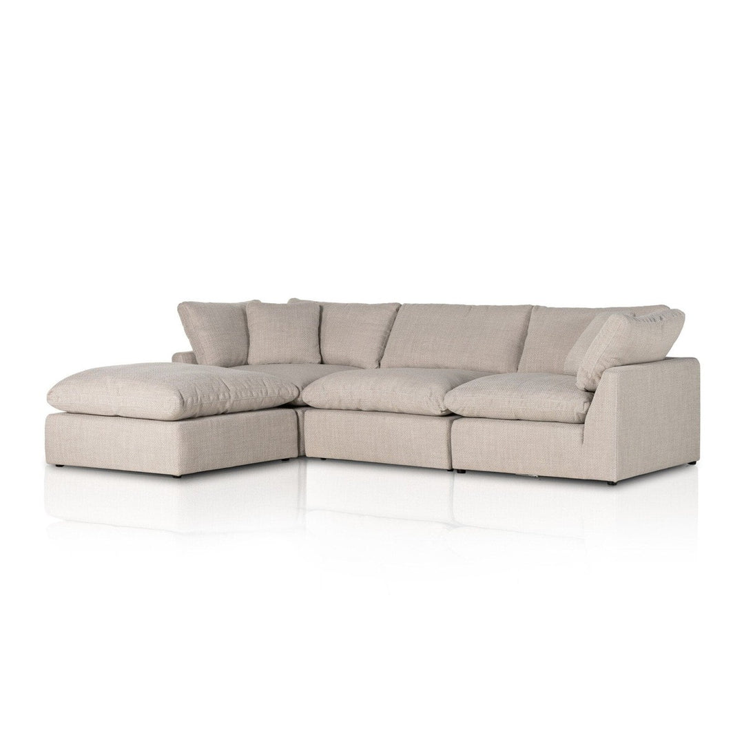 Sadie 3-Piece Sectional - Gibson Wheat - W/ Ottoman