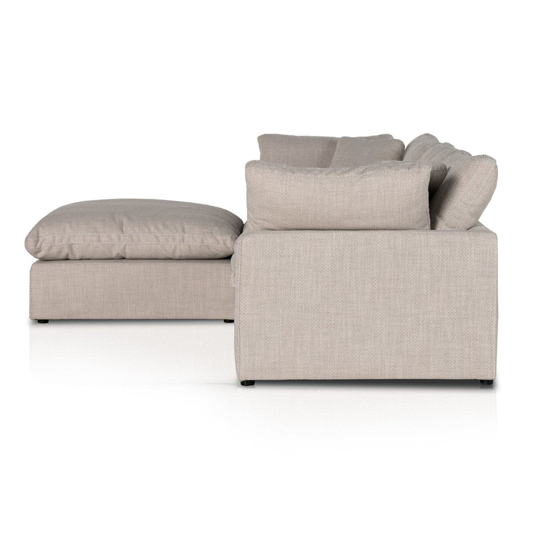 Sadie 3-Piece Sectional - Gibson Wheat - W/ Ottoman