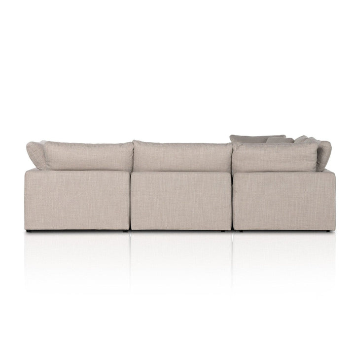 Sadie 5-Piece Sectional - Gibson Wheat - W/ Ottoman