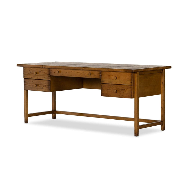 Reign Desk-Four Hands-FH-232718-001-DesksWaxed Pine-5-France and Son