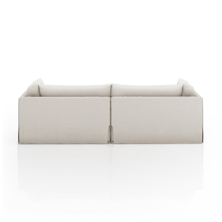 Haven Slipcover Double Chaise Sectional - Valley Nimbus - 102"