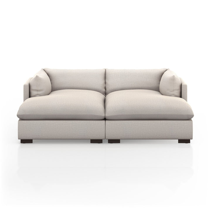 Holden Double Chaise Sectional - Bennett Moon - 87"