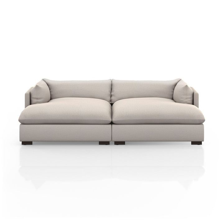 Holden Double Chaise Sectional - Bennett Moon - 102"