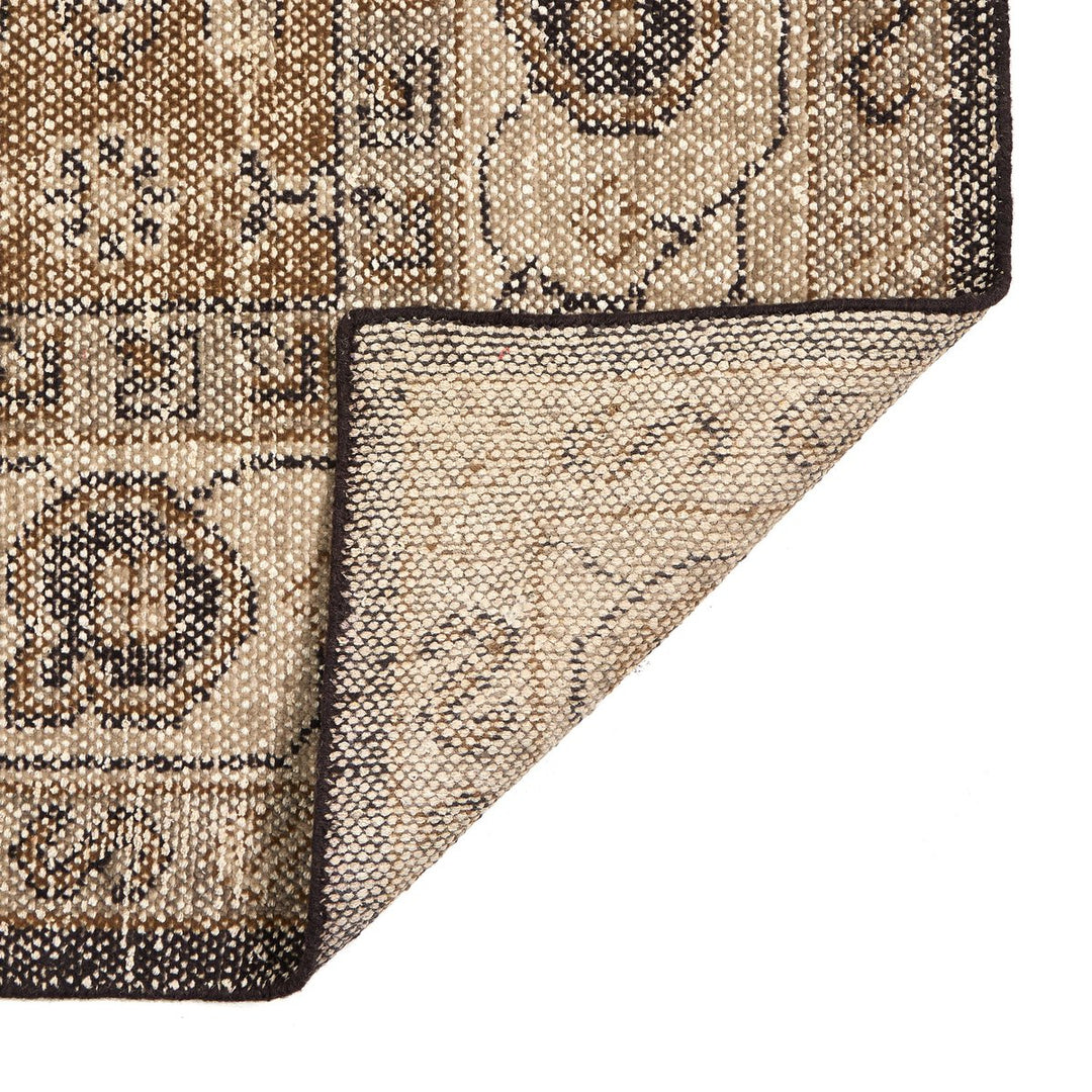 Veneto Hand Knotted Rug - 8'X10' - Espresso