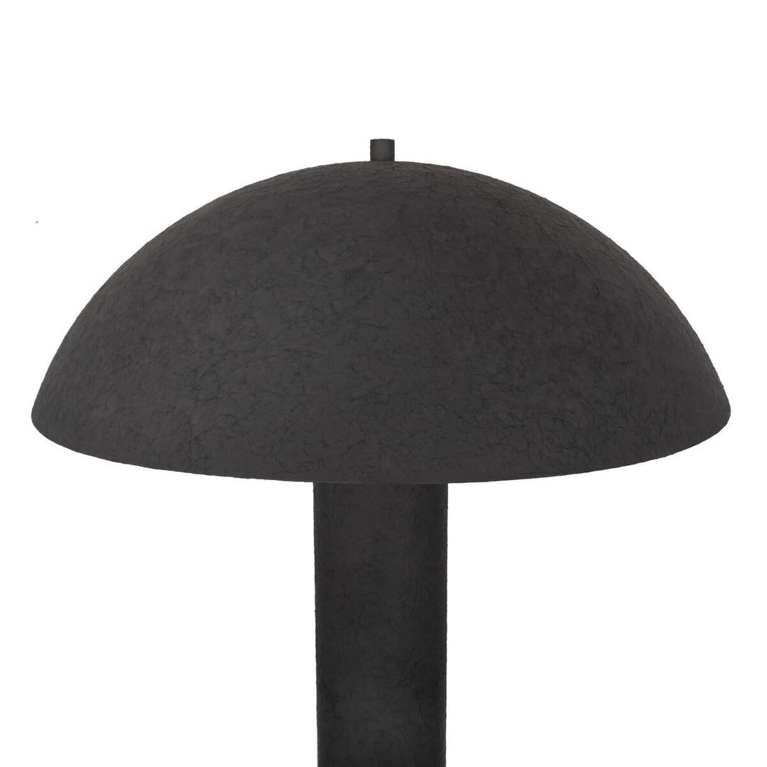 Capri Floor Lamp - Matte Black Plaster