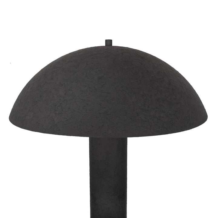 Capri Floor Lamp - Matte Black Plaster