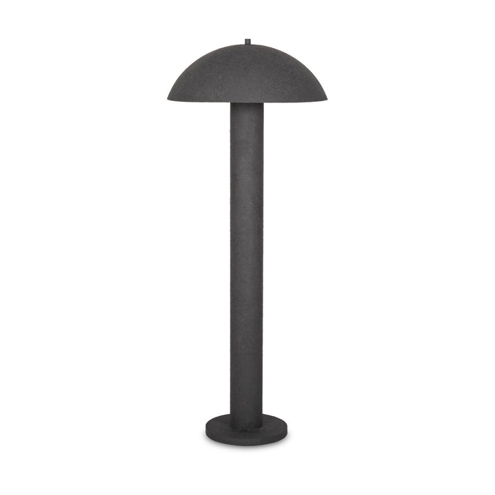 Capri Floor Lamp - Matte Black Plaster