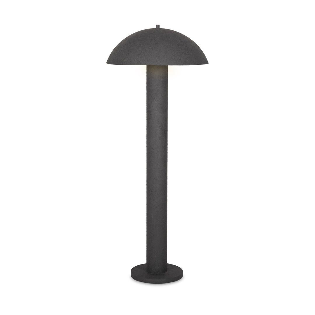 Capri Floor Lamp - Matte Black Plaster