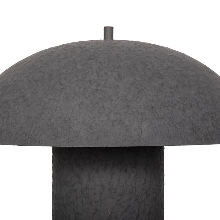 Capri Table Lamp - Matte Black Plaster