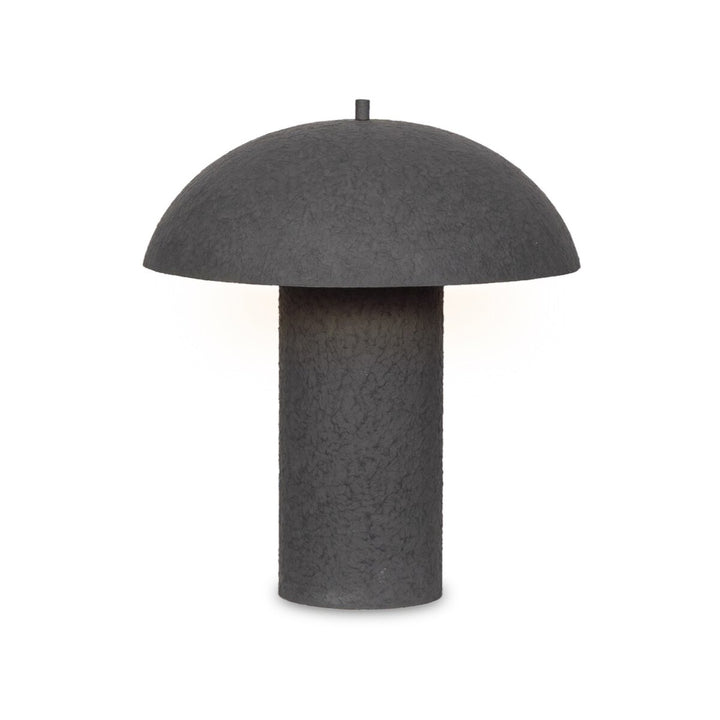 Capri Table Lamp - Matte Black Plaster